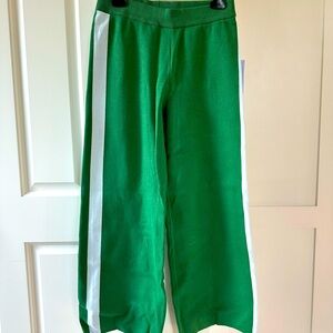 La Ligne x Target green knit trousers